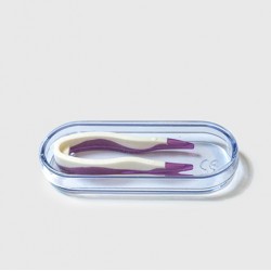 N03 Пинцет для контактных линз с футляром