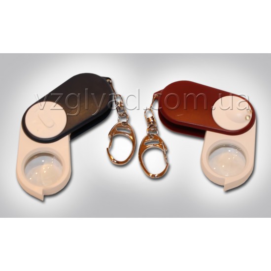 N111 Лупа в пластмассовом футляре со светодиодной подсветкой х10-24мм N111 Лупа в пластмассовом футляре со светодиодной подсветкой х10-24мм