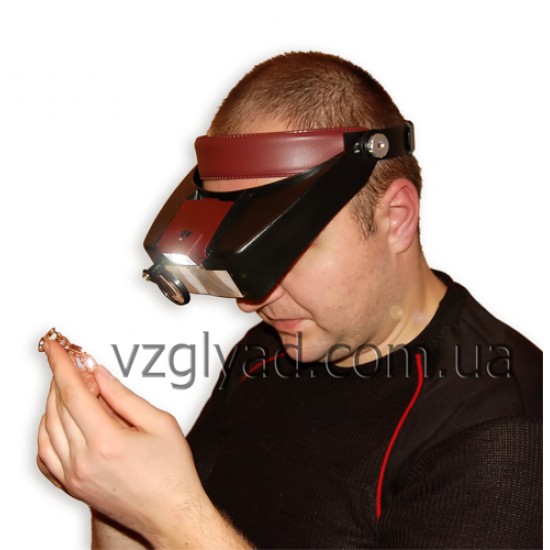 № 2041 Лупа бинокулярная с подсветкой № 2041 Лупа бинокулярная с подсветкой