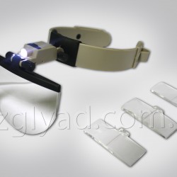 №2051 Лупа бинокулярная со светодиодной подсветкой