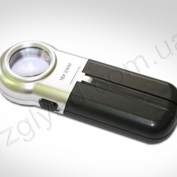 N16601 Лупа трансформер с подсветкой х16-30мм N16601 Лупа трансформер с подсветкой х16-30мм