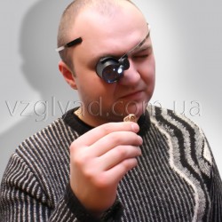 N149 Лупа часовая с креплением на голову + светодиодная подсветка х15 N149 Лупа часовая с креплением на голову + светодиодная подсветка х15