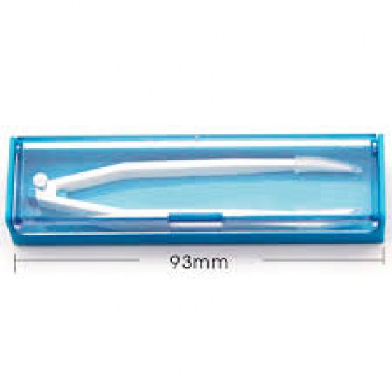 N021 Пинцет для контактных линз с футляром (Большой)