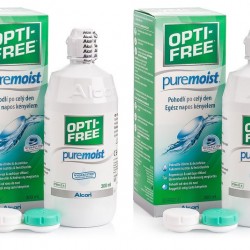 Акция !!! Opti Free PureMoist (Alcon) (300мл+300мл)