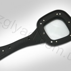 N1654 Лупа с подсветкой х5 размер линзы 55мм х 55мм N1654 Лупа с подсветкой х5 размер линзы 55мм х 55мм