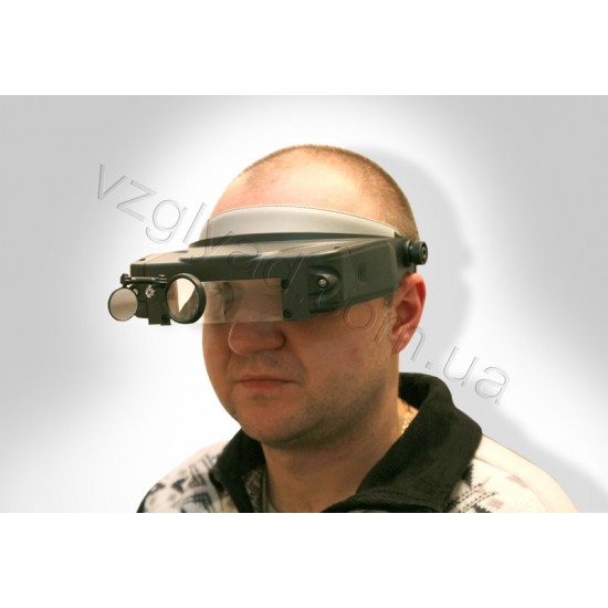 №11000 Лупа бинокулярная с подсветкой