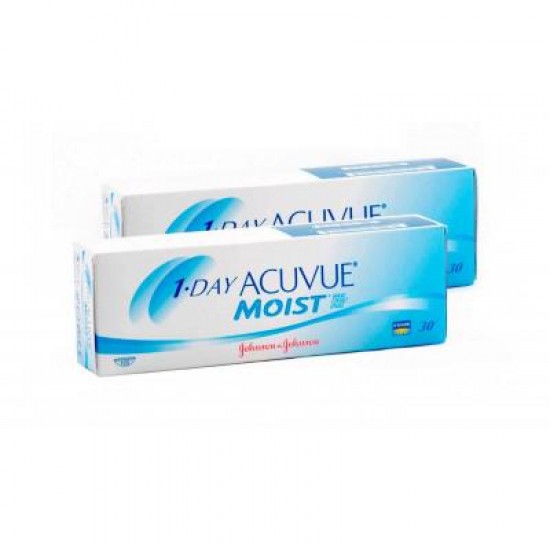 1-Day Acuvue Moist (Johnson & Johnson) 60шт (30+30) 1-Day Acuvue Moist (Johnson & Johnson) 60шт (30+30)