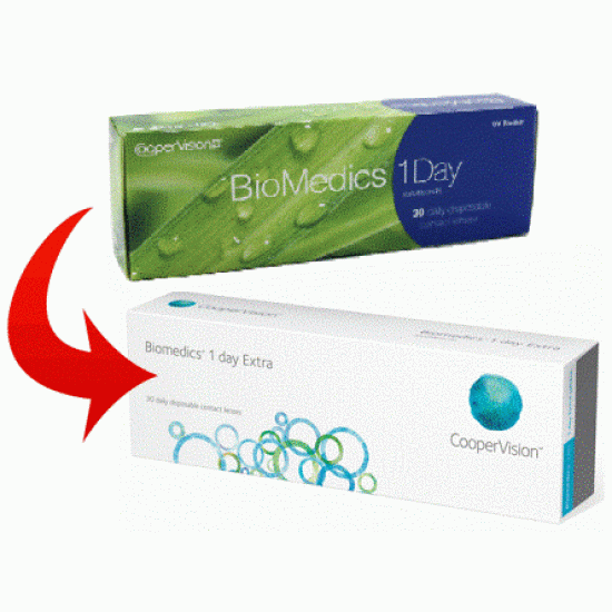 BioMedics 1 Day Extra 30шт BioMedics 1 Day Extra 30шт