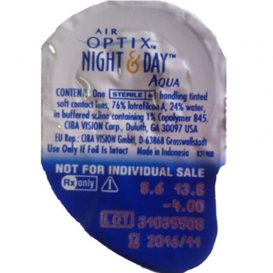 AirOptix Night and Day AQVA (Alcon) 3шт
