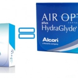 AirOptix plus HydraGlyde (Alcon) 6шт(3+3) AirOptix plus HydraGlyde (Alcon) 6шт(3+3)