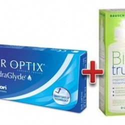 Акция! AirOptix plus HydraGlyde (Alcon) 3шт + Biotrue (Bausch & Lomb) 360мл Акция! AirOptix plus HydraGlyde (Alcon) 3шт + Biotrue (Bausch & Lomb) 360мл