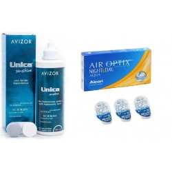 Акция! AirOptix Night and Day AQVA (Alcon) (3шт) + Unica Sensitive (AVIZOR) 350мл Акция! AirOptix Night and Day AQVA (Alcon) (3шт) + Unica Sensitive (AVIZOR) 350мл
