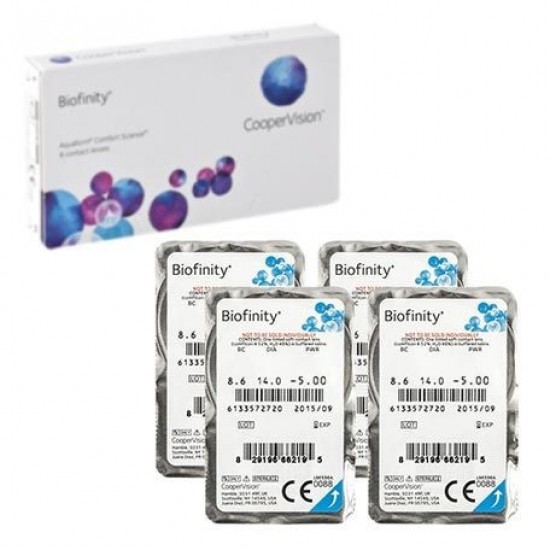 Biofinity (Cooper Vision) 4шт (2+2)