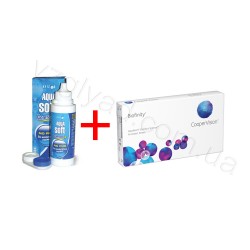 Biofinity (Cooper Vision) 4шт(2+2) + Aqua Soft (Avizor) 350мл Biofinity (Cooper Vision) 4шт(2+2) + Aqua Soft (Avizor) 350мл
