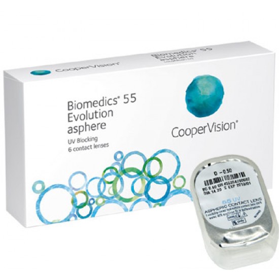 Biomedics 55 Evolution (Cooper Vision) 1шт