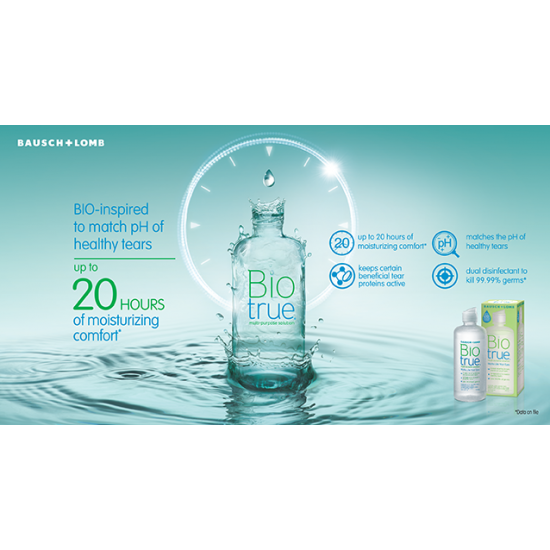 Акция !!! Biotrue (Bausch & Lomb) 360мл