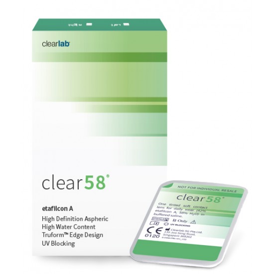 Clear 58 (ClearLab) 1шт Clear 58 (ClearLab) 1шт