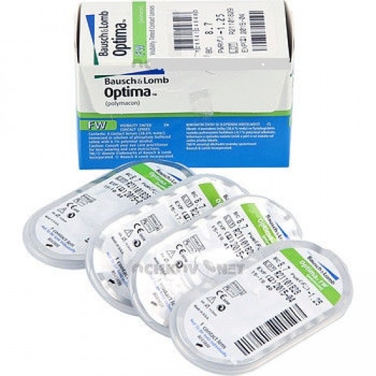 Optima FW (Bausch & Lomb) 4шт (2+2)