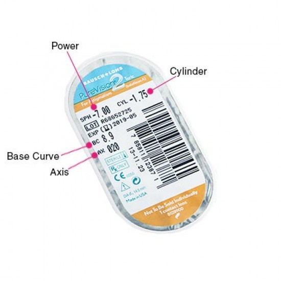 PureVision 2 For Astigmatism (Bausсh & Lomb) 3шт PureVision 2 For Astigmatism (Bausсh & Lomb) 3шт