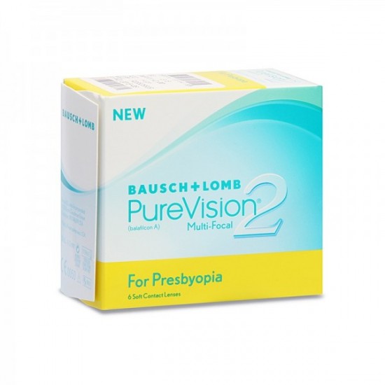 PureVision 2 For Presbyopia (Multifocal) Bausch & Lomb 6шт PureVision 2 For Presbyopia (Multifocal) Bausch & Lomb 6шт