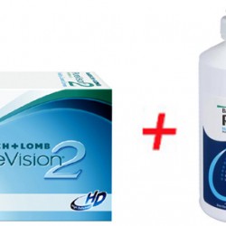 PureVision 2 (Bausсh & Lomb) 3шт + ReNu MultiPlus (Bausch & Lomb) 360мл