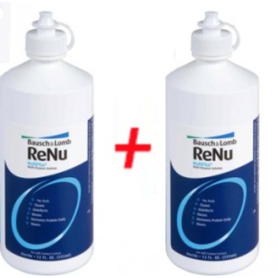 Акция !!! ReNu MultiPlus (Bausch & Lomb) (360мл + 360мл) Акция !!! ReNu MultiPlus (Bausch & Lomb) (360мл + 360мл)