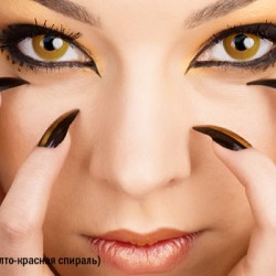 Fusion Crazy Red-yellow cyr (Желто-красная спираль)