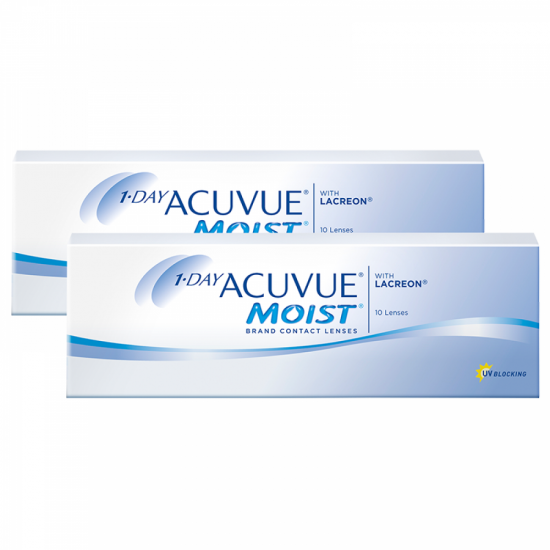1-Day Acuvue Moist (Johnson & Johnson) 60шт (30+30) 1-Day Acuvue Moist (Johnson & Johnson) 60шт (30+30)